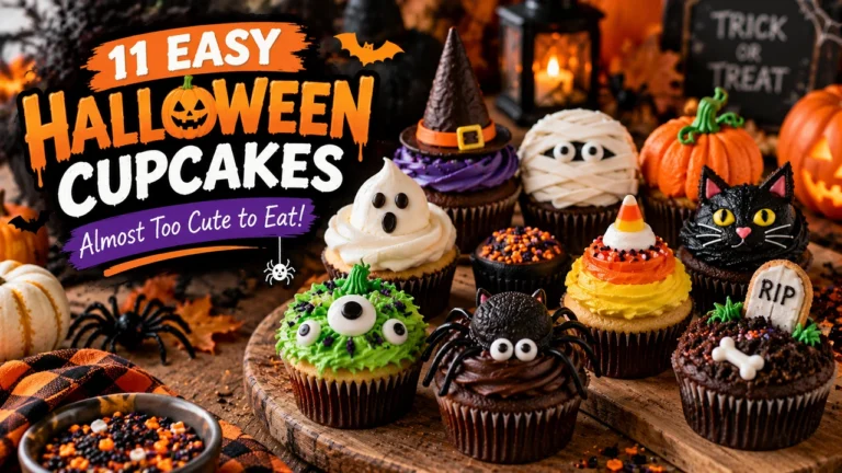 11 Easy Halloween Cupcakes That Are Almost Too Cute to Eat